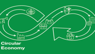 Circular Economy - Infographic Linear Style
