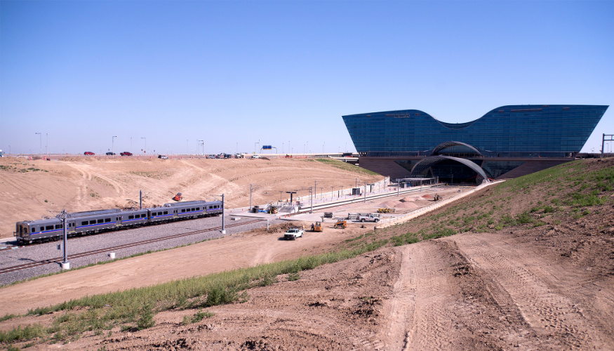 RTD celebrates 10 years of A Line rail service in Denver